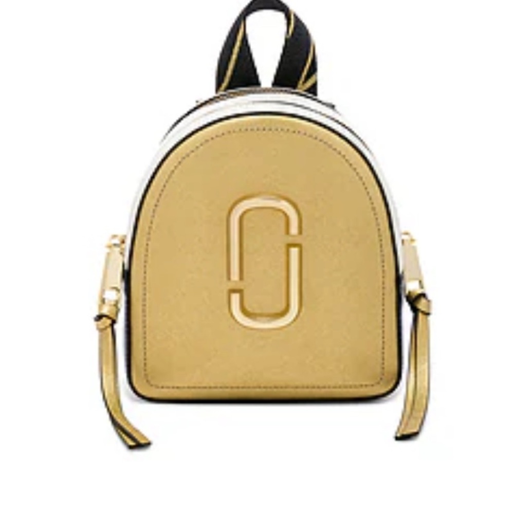 MARC JACOBS- Mini Gold Backpack